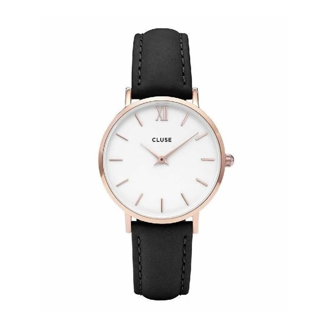 Foto de Reloj CLUSE Minuit Rose Gold White Black 33mm