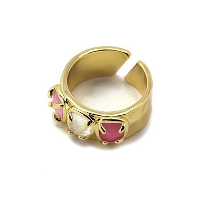 Foto de Anillo ANARTXY Bisutería Piedras rosas