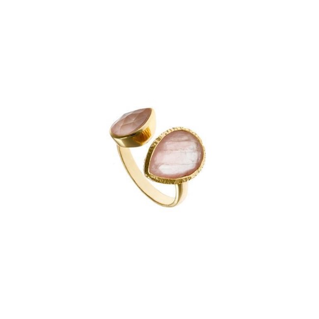 Foto de Anillo SALVATORE Plata Pink Tears