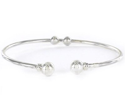 Foto de Pulsera MONTANA Plata Brazalete con 2 Bolas