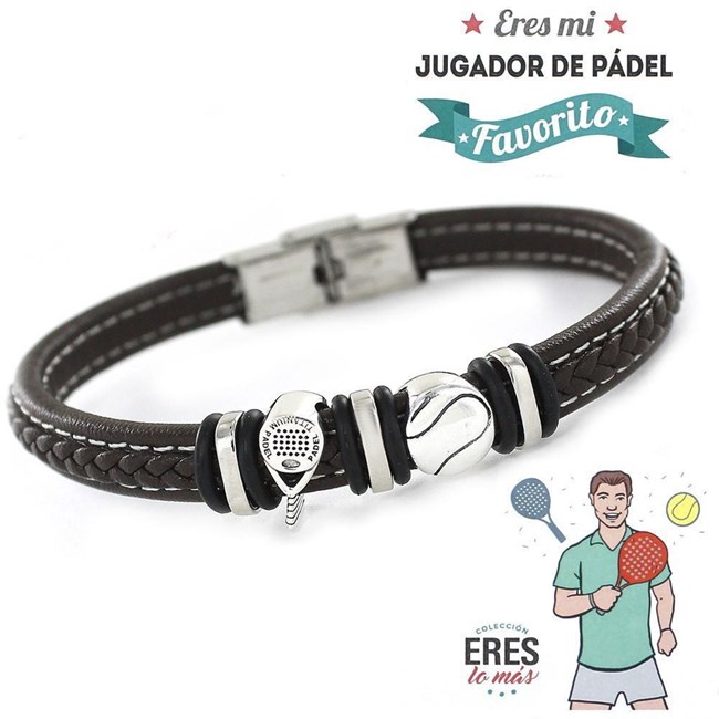 Foto de Pulsera MONTANA Plata Jugador de Padel