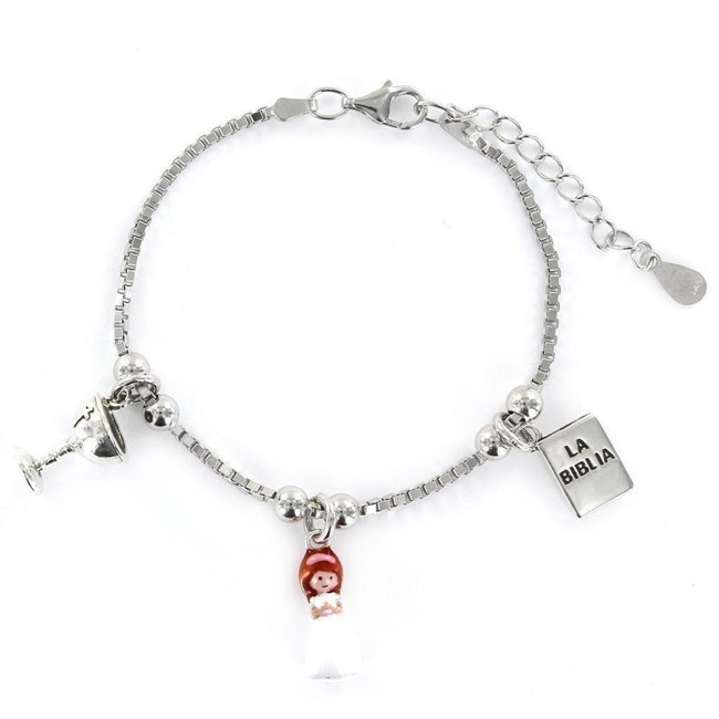 Foto de Pulsera MONTANA Plata Comunión con Detalles